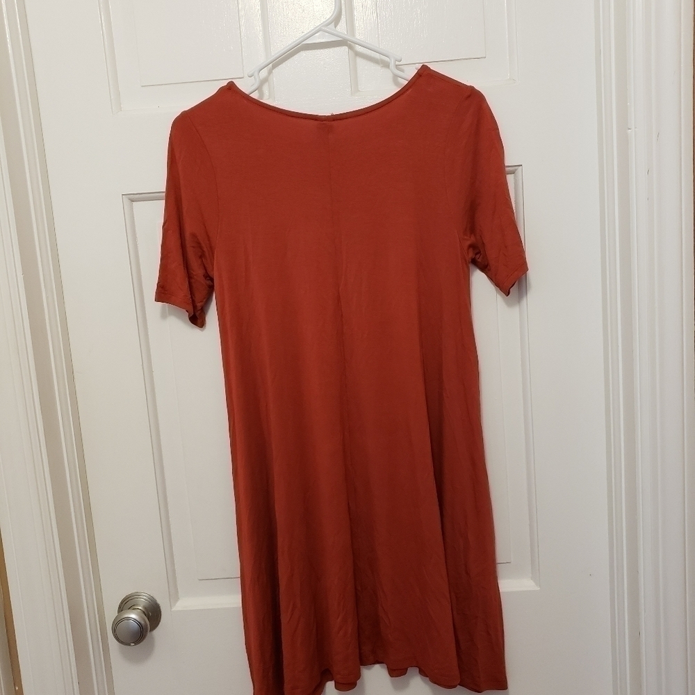 NWT Agnes & Dora Terrecotta Swing Tunic Size XS (936) - Picture 10 of 11